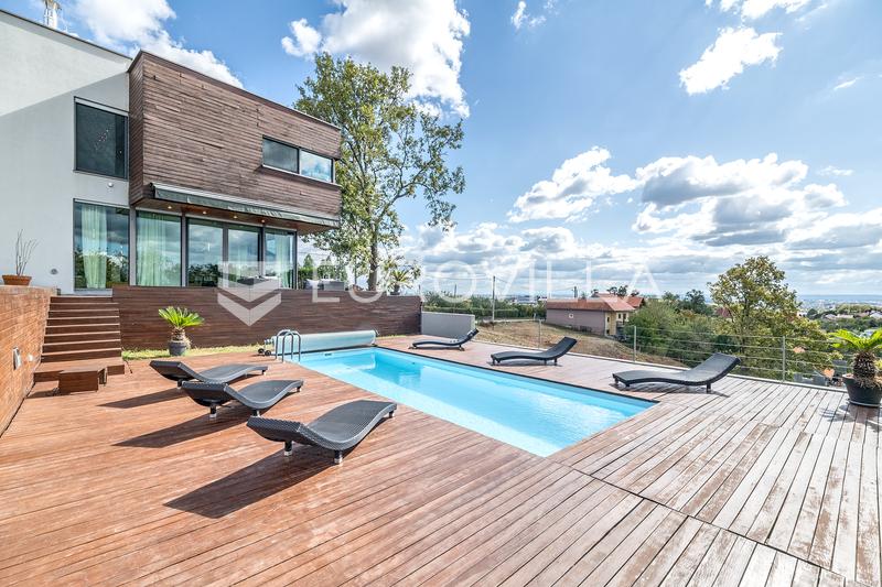 Zagreb, Gornja Dubrava, prekrasna vila s bazenom površine 360 m² - 23