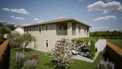 Istrie, Novigrad, appartement moderne en construction avec jardin privé et grand terrain