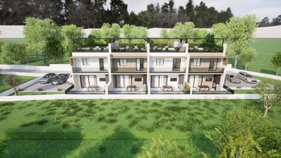 Vodice, NYBYGG, luksusbolig i rekke på 103,76 m² med svømmebasseng S4