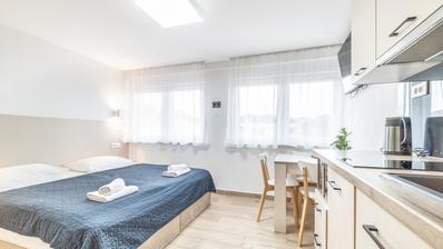 Zagreb, Deželićeva, suuri asunto, jossa 5 erillistä yksikköä, 121 m²