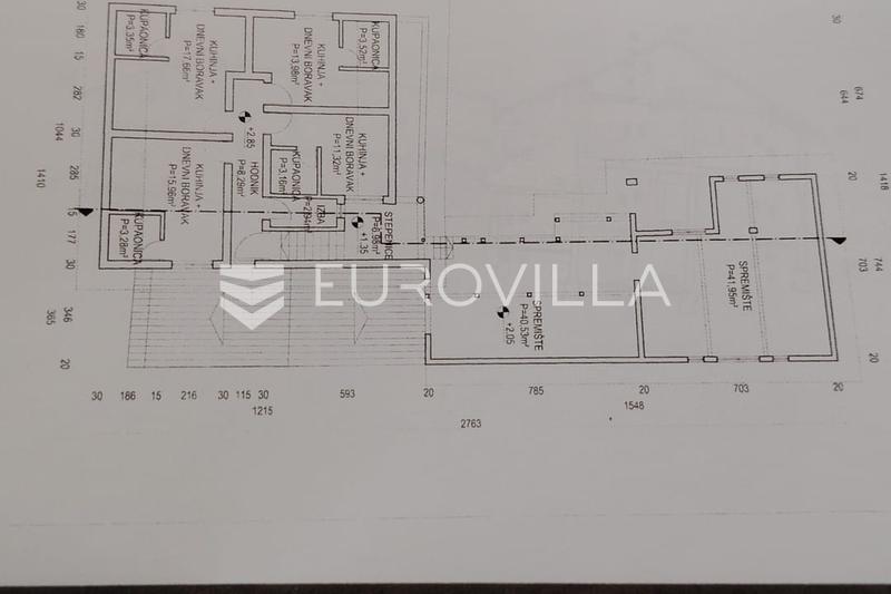 Virovitica, centar, stambeno poslovna kuća s 8 stambenih jedinica - 24