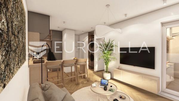 Zagreb, Rudeš, funkcionalan dvosoban stan 34 m², NOVOGRADNJA