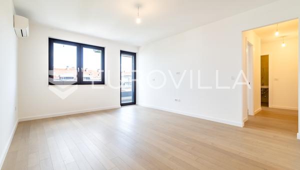 Zagreb, Trešnjevka, luksuriøs toværelses lejlighed med parkering, 83 m², nybyggeri