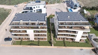 Pag, Povljana, dvoetažni stan s pogledom na more, 68,52 m²