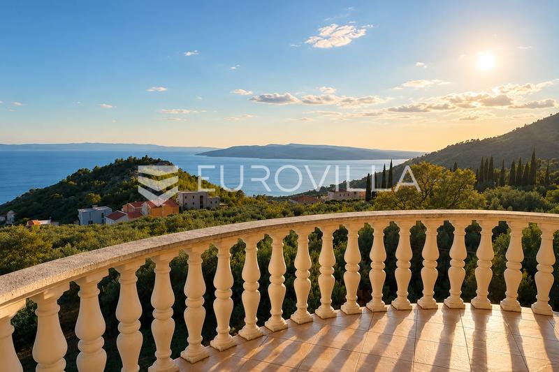 Makarska-Veliko Brdo casa con due appartamenti separati, garage e splendida vista mare - 2