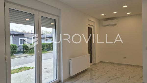 Zagreb, Donja Dubrava, Retkovec, moradia geminada 81 m², jardim NOVA CONSTRUÇÃO