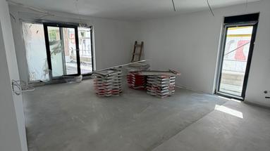 Zagreb, Gračani – dört odalı çatı katı dairesi, geniş teraslı, 136,58 m²