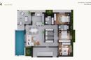 Vir - Földszinti apartman medencével és 3 hálószobával, mindössze 100 m-re a strandtól - 1