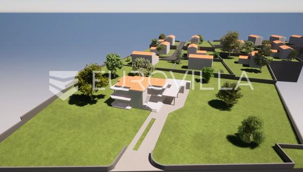 Istra, območje Brtonigla - Zazidljivo zemljišče velikosti 10.417 m², razdeljeno na 12 parcel