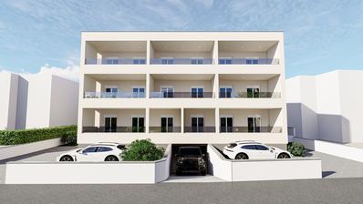Zadar, Rote Häuser, modernes Apartment in schöner Lage