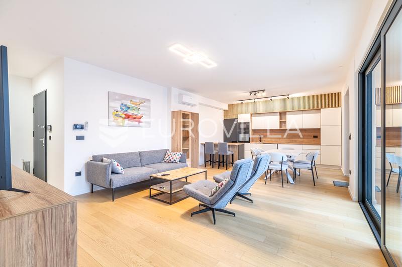 Zagreb, Gredice, luxurious three-room apartment 2 parking spaces NEW CONSTRUCTION