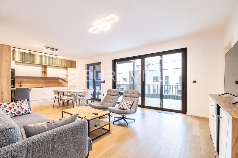 Zagreb, Gredice, luxurious three-room apartment 2 parking spaces NEW CONSTRUCTION