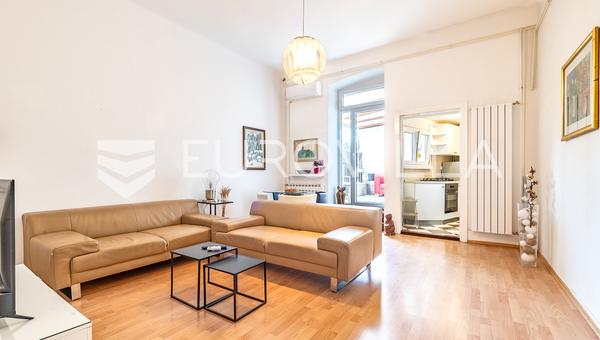Zagreb, Ilica, 3-værelses lejlighed i centrum, 86 m²