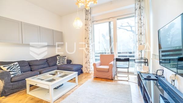 Zagreb, Tuškanac, odličan stan u visokom prizemlju 118 m² 2 terase 62,15 m²