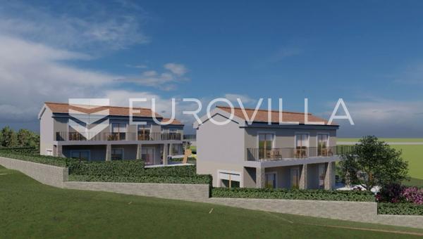 Istria, Barban, amplio terreno con 2 permisos de construcción para villas con piscina.