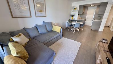 Rijeka, Kantrida, modern appartement met panoramisch uitzicht op zee en een garageparkeerplaats