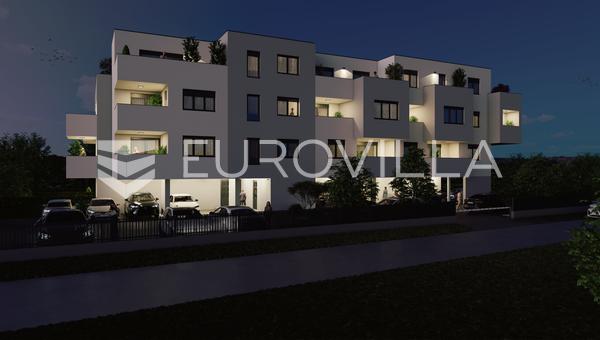 Zagreb, Trnava'da, mükemmel yeni bir binada yer alan 50 m² büyüklüğünde iki odalı daire