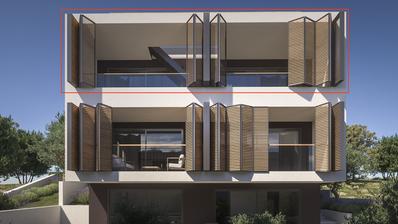 Vodice, modern duplex appartement met tuin in een exclusieve nieuwbouw