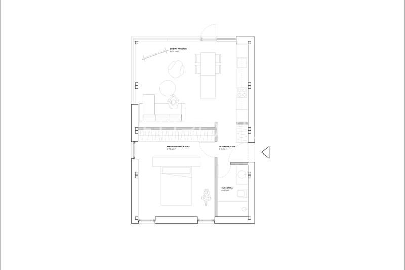 Beli Manastir, Progetto Firingerova - Appartamento di 51 m² con Giardino di 93 m² - 6