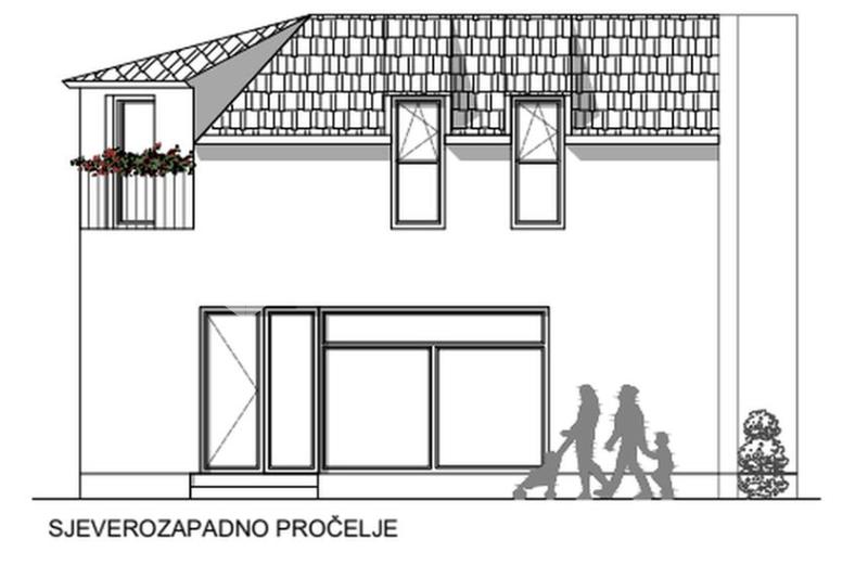 Vrpolje, Városközpont - Vegyes felhasználású ingatlan: Kereskedelmi terület és lakás - 1