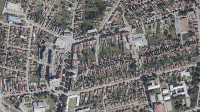 Beli Manastir, Centar, zemljište 430 m², fronta 10m