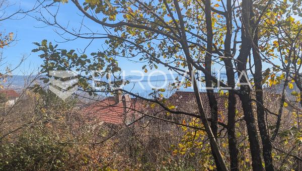 Matulji, Gornji Rukavac - 725 m² inşaat arsası, deniz manzaralı