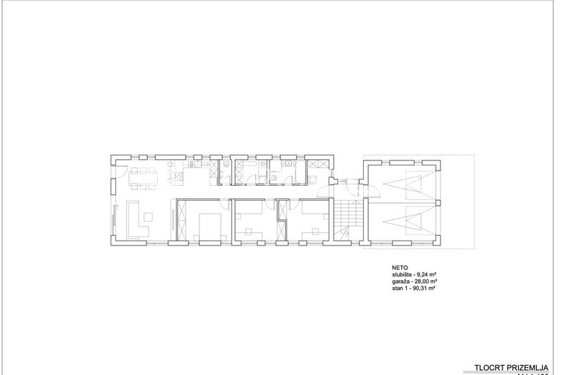 Zagreb, Maksimir, Čret Street, four-bedroom apartment under construction with garage space and terr - 5