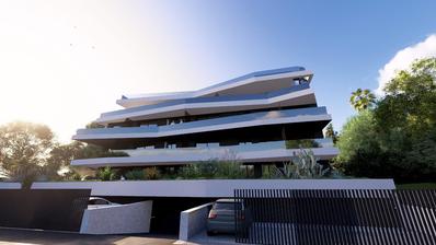 Primosten, yeni daire 103,4 m², garajlı ve deniz manzaralı şehir binası