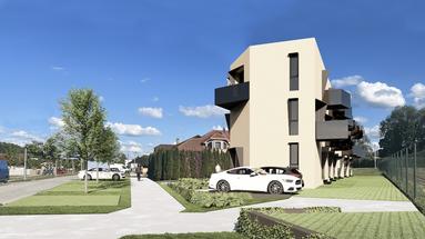 Ludbreg'de, cazip üç yatak odalı daire, toplam kullanılabilir alan 72,96 m², YENİ BİNA