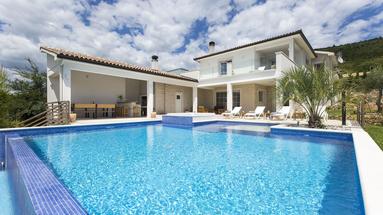 Istria, Labin, beautiful villa with sea view full of amenities