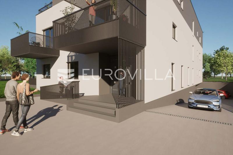 Zagreb, Dubrava, NOUVELLE CONSTRUCTION, appartement d'une chambre 43,5 m², parking, débarras - 2