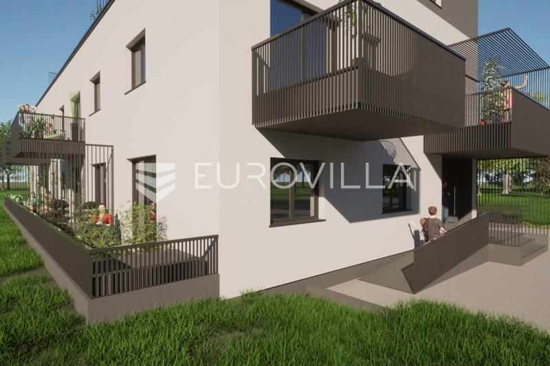 Zagreb, Dubrava, NOUVELLE CONSTRUCTION, appartement d'une chambre 43,5 m², parking, débarras - 5