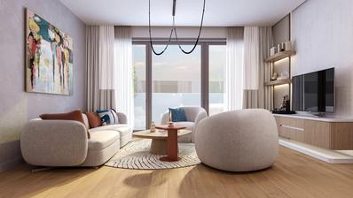 Rijeka, Kantrida, a luxurious three-room apartment of 118 m2, new building