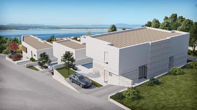 Crikvenica, moderne nybygg, 4-roms leilighet, 108,90 m², svømmebasseng, sjøutsikt