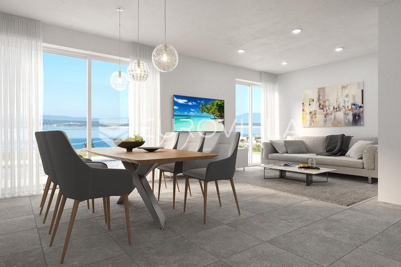 Crikvenica, modern new development, 4-room apartment, 108,90 m², swimming pool, sea view - 11