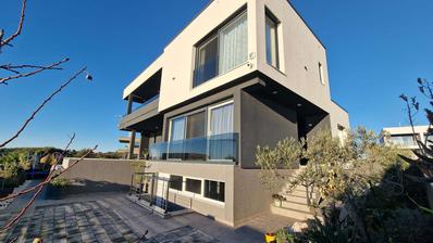 Istrien, Medulin, modern villa med wellness och havsutsikt