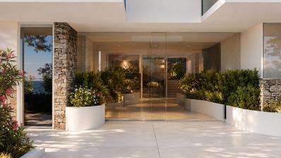Opatija Privé, eksklusiv 68 m² toroms leilighet, svømmebasseng, treningsrom, hage
