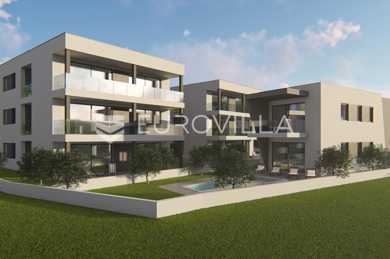 Istria, Medulin, spacious apartment with 4 bedrooms, parking, elevator, sea view