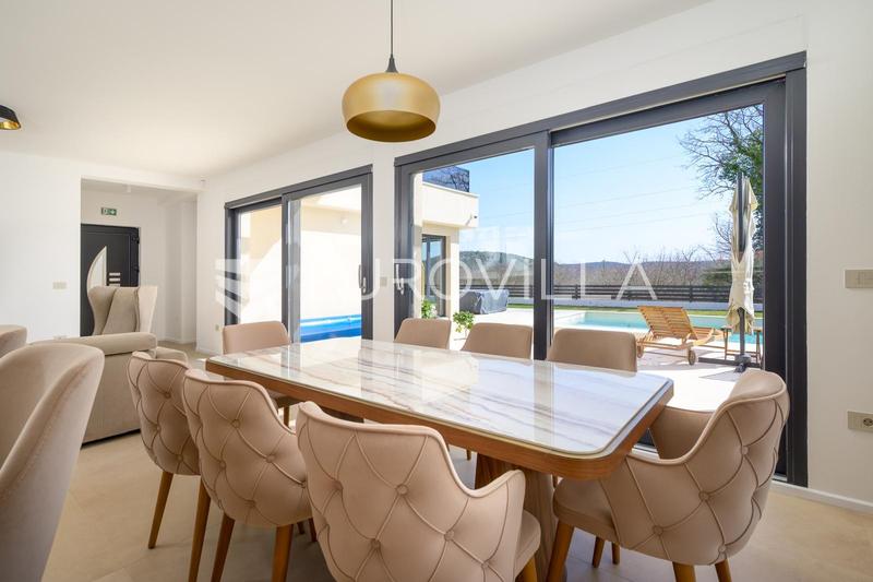 Istrie, Rovinjsko selo, location d'une maison moderne de 210 m² avec piscine chauffée, sauna et jacuzzi - 10