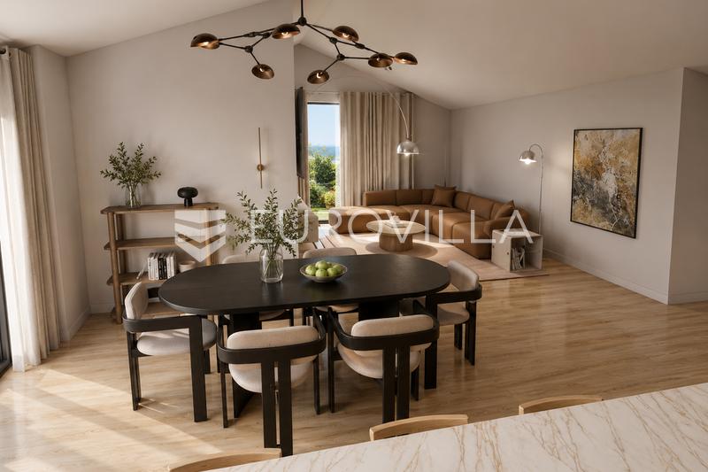Cres, Melin, Ekskluzywny apartament 135 m², Drugi rząd do morza - 6