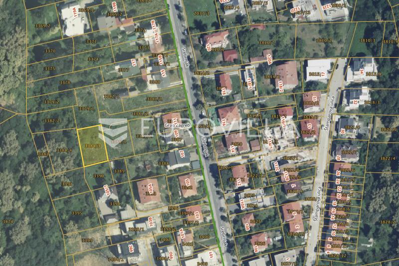 Zagreb, Srebrnjak, terreno con proyecto de edificio residencial, 598,98 m² brutos, 4 unidades residenciales - 4