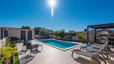 Ístria, Liznjan, lindo apartamento de 117 m² com piscina e jardim privado