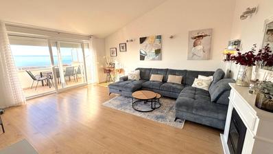 Split, Znjan penthouse 119,6 m²-es, tengerre néző kilátással és 2 parkolóhellyel