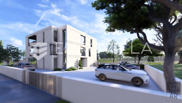 İstirya, Novigrad, özel bir yeni binada güzel üç yatak odalı daire, net alanı 68 m