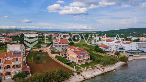 Sukosan, terreno para construção exclusivo na 1ª fila do mar, vista mar