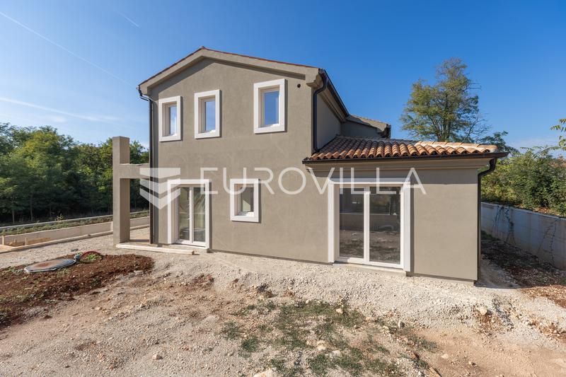 İstirya, Poreč, havuzlu modern ev ileri kaba inşaat aşamasında - 4