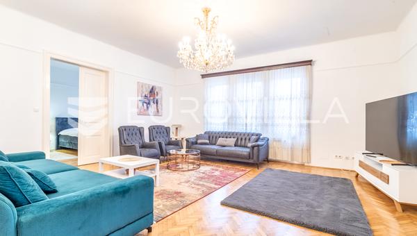 Zagreb, Centrum, rummelig toværelses lejlighed på 125 m² med elevator, TOP beliggenhed