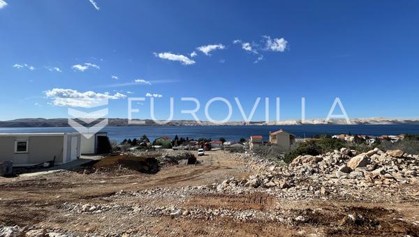 Karlobag, Cesarica, byggegrund med projekt, 628 m²