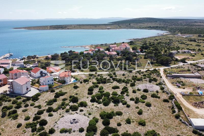 Pag, Košljun, building land 622 m², 200 m from the sea
