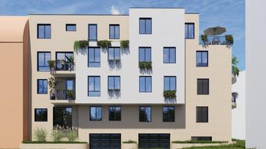 Záhřeb Jarun Moderní jednopokojový byt 52 m² ve druhém patře